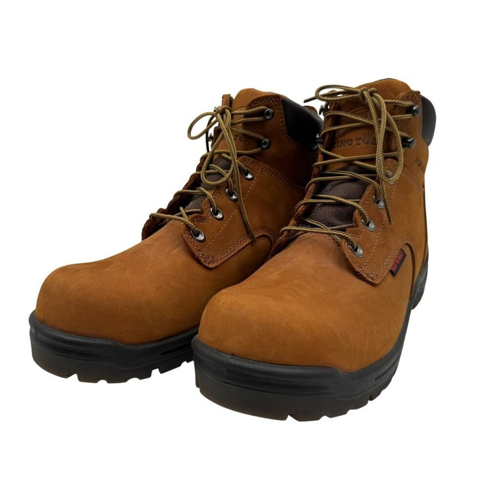Red Wing King Toe Mens 6-Inch Waterproof Safety Toe Leather Boots Size 11D